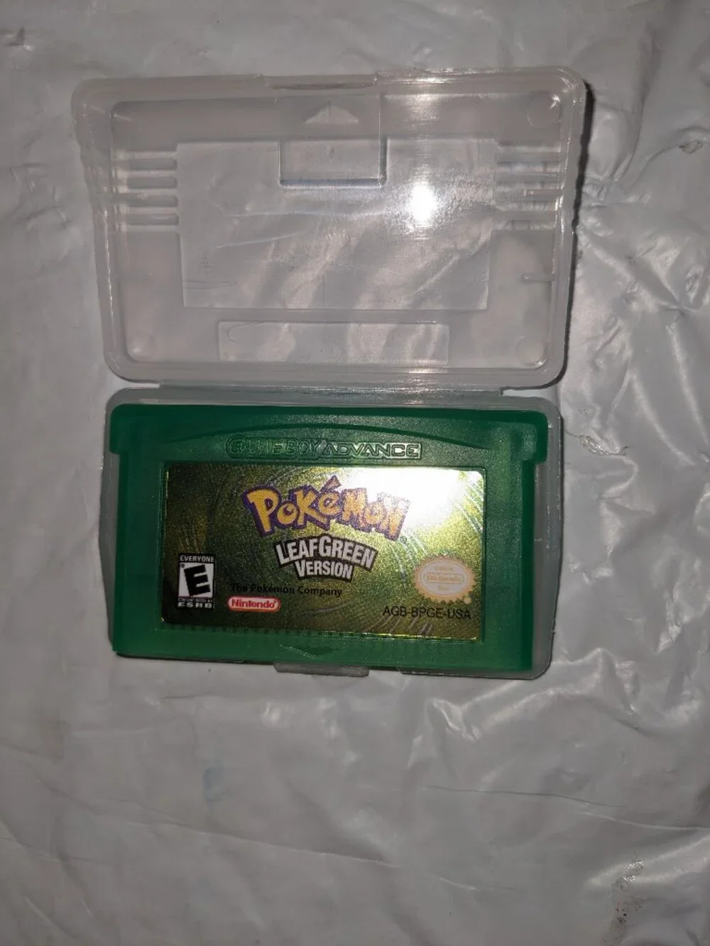 Pokemon Leafgreen Version Leaf Green Advance Game Boy Gameboy Advance GBA